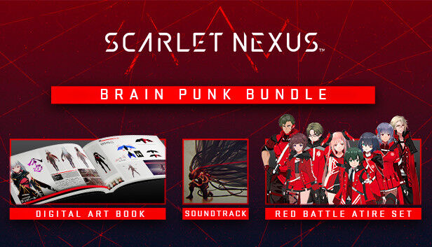 Bandai Namco Entertainment Inc SCARLET NEXUS Brain Punk Bundle DLC (Xbox One &amp; Xbox Series X S &amp; PC) Europe