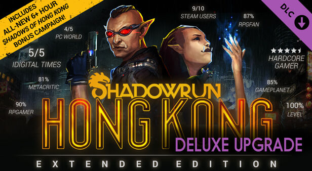 Paradox Interactive Shadowrun: Hong Kong - Extended Edition Deluxe Upgrade