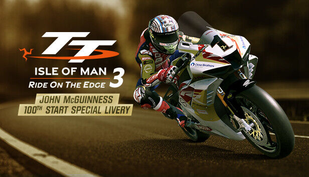 Nacon TT Isle Of Man: Ride on the Edge 3 - John McGuinness 100th Start Livery