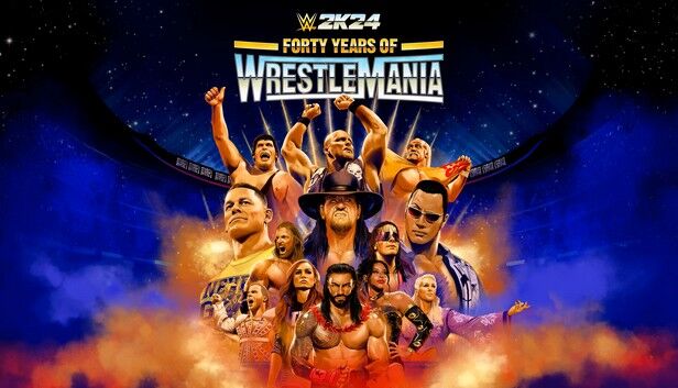 WWE 2K24 Forty Years of WrestleMania Edition