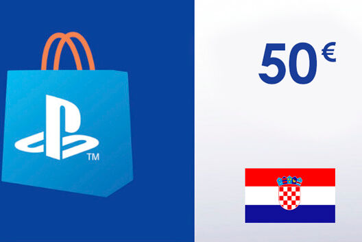 Sony Interactive Entertainment PlayStation Network Gift Card 50 EUR - PSN Croatia