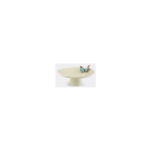 bordallo pinheiro 'cloudy butterflies' stand with foot, light blue