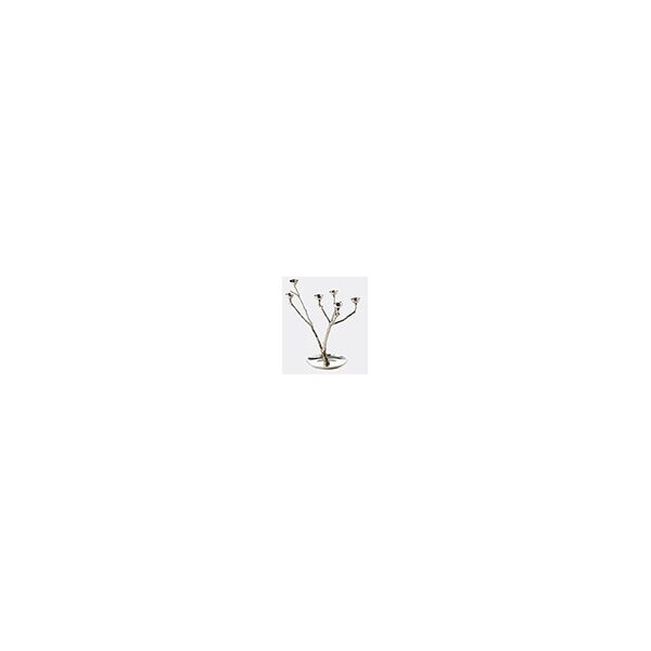 polspotten 'twiggy' candle holder silver