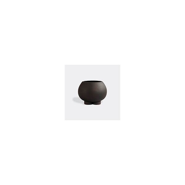 101 copenhagen 'urchin' plant pot, mini, dark grey