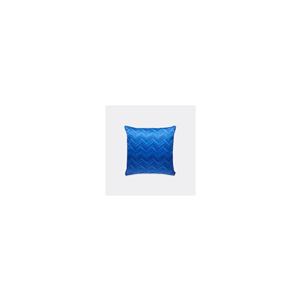 missoni 'layers inlay' cushion, large, blue