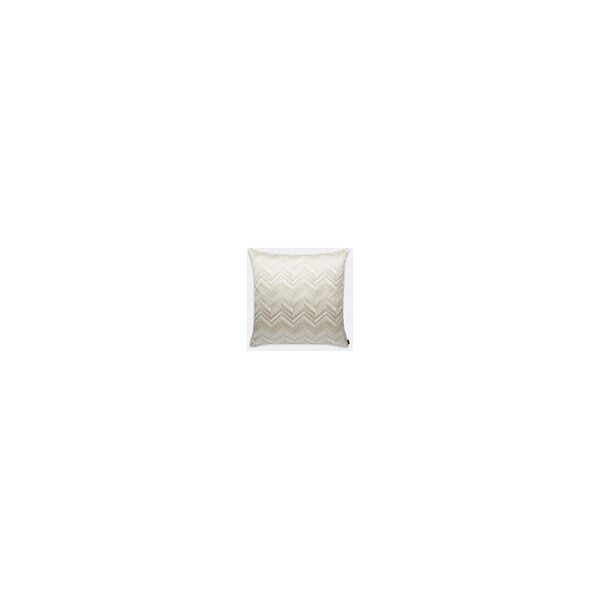 missoni 'layers inlay' cushion, large, natural