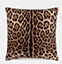 dolce&gabbana casa 'leopardo' silk twill cushion, small