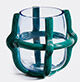 cassina 'sestiere' vase, blue