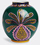 la doublej 'big pineapple verde bubble vase'