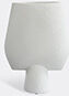 101 copenhagen 'sphere' big vase, square, white