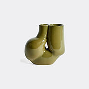 hay 'chubby' vase, green