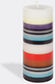 missoni 'totem' candle, tall, red multicolor