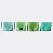 lsa international 'gems' tealight holder, set of four, jade