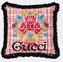 Gucci 'bouquet' Cushion