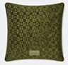 Gucci 'horsebit' Jacquard Cushion, Bottle Green