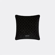Gucci 'horsebit' Jacquard Cushion, Black