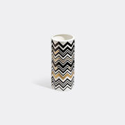 Missoni 'zig Zag Gold' High Vase, Tall