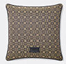 Gucci 'horsebit' Cushion, Beige And Blue