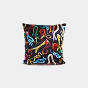 Seletti 'snakes' Cushion, Uk