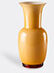 Venini 'opalino' Vase, L, Amber