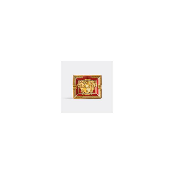 rosenthal 'medusa amplified' ashtray, golden coin