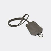 August Sandgren 'keyring' Long Strap, Grey