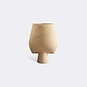 101 copenhagen 'sphere' big vase, square, sand