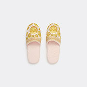 Versace 'medusa Amplified' Slippers, Pink