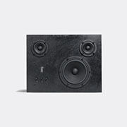 Transparent 'steel Speaker', Black