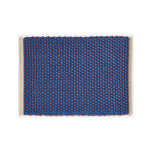 hay 'door mat', blue