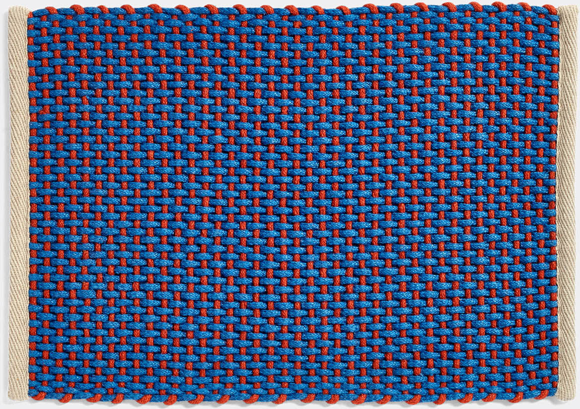 Hay 'door Mat', Blue