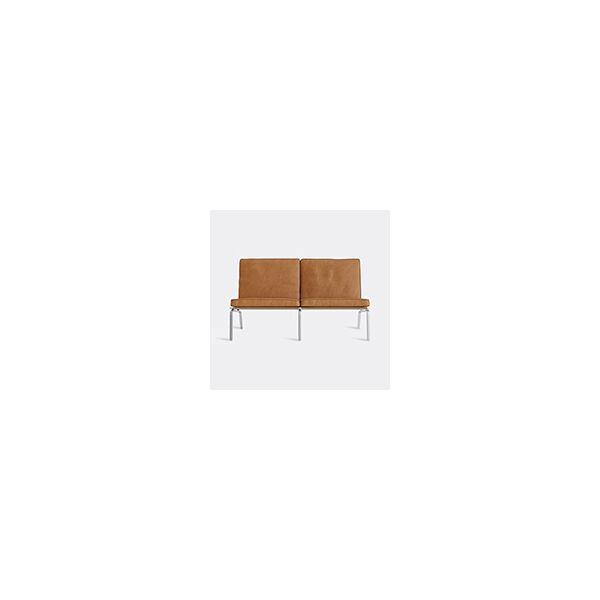 norr11 'the man' two seat couch, cognac