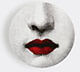 fornasetti 'tema e variazioni n.397' round box, red, black and white