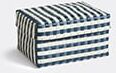 Hay 'maxim' Stripe Box, Medium