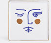 Octaevo 'janus Goddess' Ceramic Tray