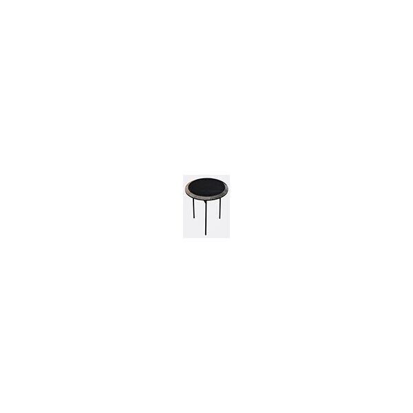 zanat 'piano' table, small, white on black