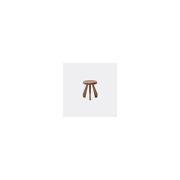 cassina 'tabouret méribel' stool, american walnut