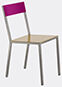 valerie_objects 'alu' chair, curry purple