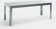 glas italia 'mirror mirror' low table