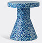 normann copenhagen 'bit' stool cone, blue