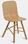 colé 'tria simple' chair, oak