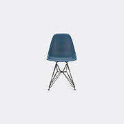 vitra 'dsr' chair, sea blue