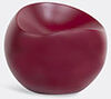 xlboom 'ball chair', burgundy matt