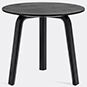 Hay 'bella' Coffee Table, Small, Black Water Based Lacquered