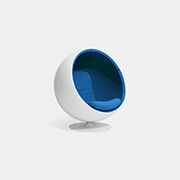 Eero Aarnio Originals 'ball Chair', Blue Tonus