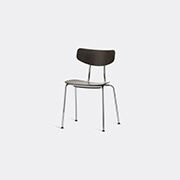 Vitra 'moca' Chair, Dark Oak