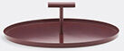 Normann Copenhagen 'glaze' Cake Tray, Dark Red