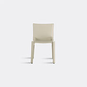 Cassina 'cab 412' Chair, Leather, Ivory