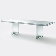 Glas Italia 'prism' Mirror Table