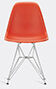 Vitra 'dsr' Chair, Red